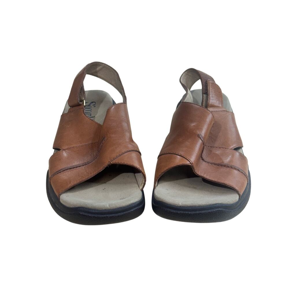 Men's Simple leather sandal size 12
